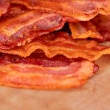 Hahn's dry rubbed bacon