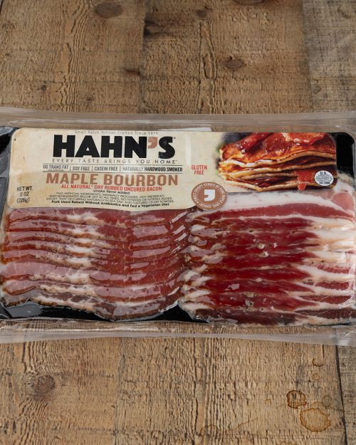 Maple Bourbon All Natural Dry Rubbed Uncured Bacon