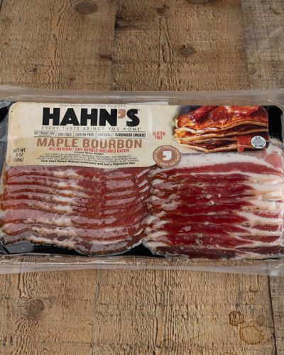 Maple Bourbon All Natural Dry Rubbed Uncured Bacon