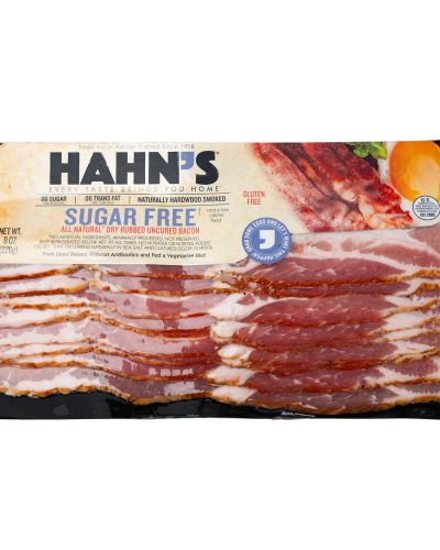 Sugar Free All Natural Dry Rubbed Uncured Bacon