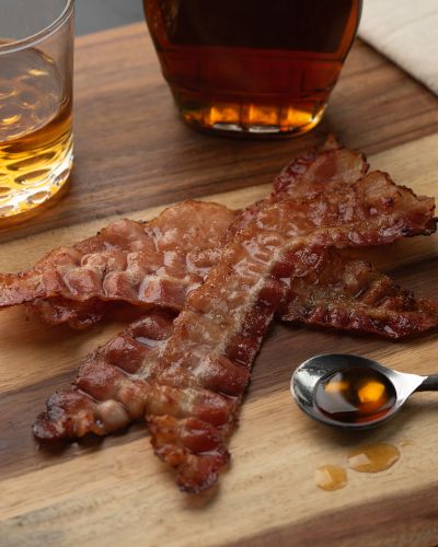 Maple Bourbon All Natural Dry Rubbed Uncured Bacon
